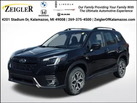 Black 2022 Subaru Forester Premium for sale in Kalamazoo, MI