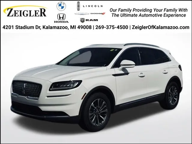 White 2023 Lincoln Nautilus Standard for sale in Kalamazoo, MI