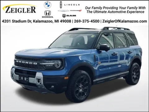 Blue 2025 Ford Bronco Sport Badlands for sale in Kalamazoo, MI