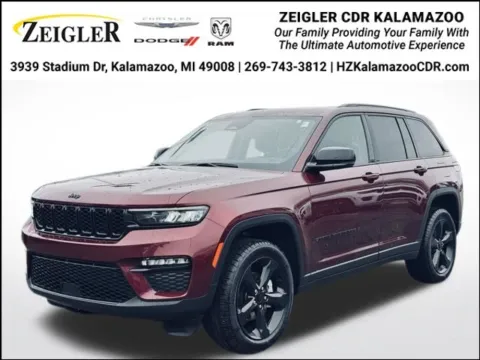Red 2024 Jeep Grand Cherokee Limited for sale in Kalamazoo, MI
