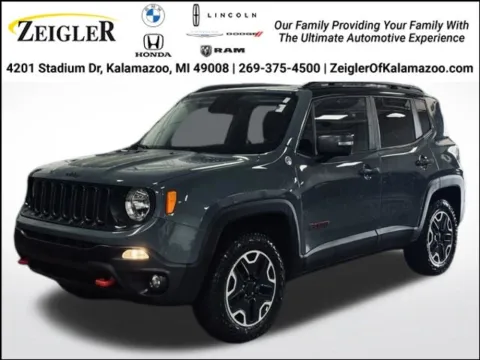 Gray 2016 Jeep Renegade Trailhawk for sale in Kalamazoo, MI