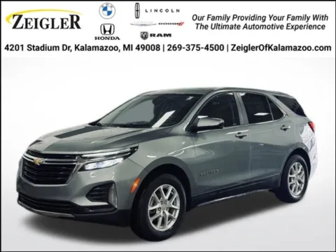 Gray 2024 Chevrolet Equinox LT for sale in Kalamazoo, MI