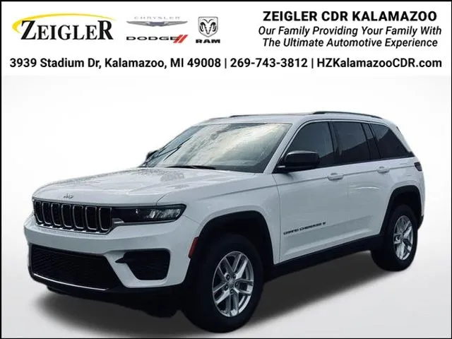 White 2023 Jeep Grand Cherokee Laredo for sale in Kalamazoo, MI