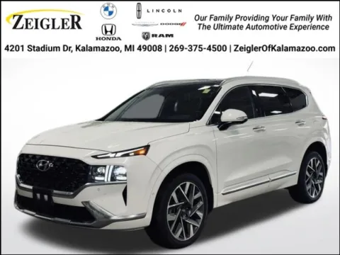 White 2023 Hyundai Santa Fe Calligraphy for sale in Kalamazoo, MI