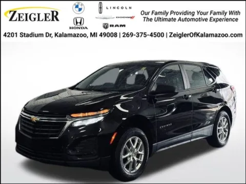 Black 2022 Chevrolet Equinox LS for sale in Kalamazoo, MI