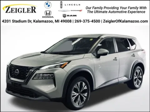 Silver 2022 Nissan Rogue SV for sale in Kalamazoo, MI