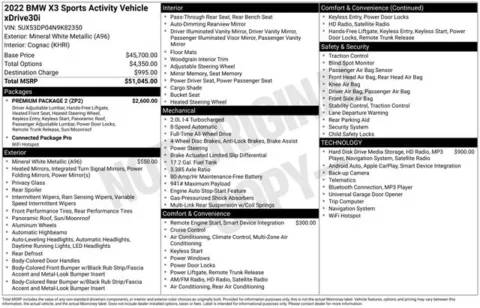 More photos of 2022 BMW X3 xDrive30i at Zeigler BMW of Kalamazoo, MI