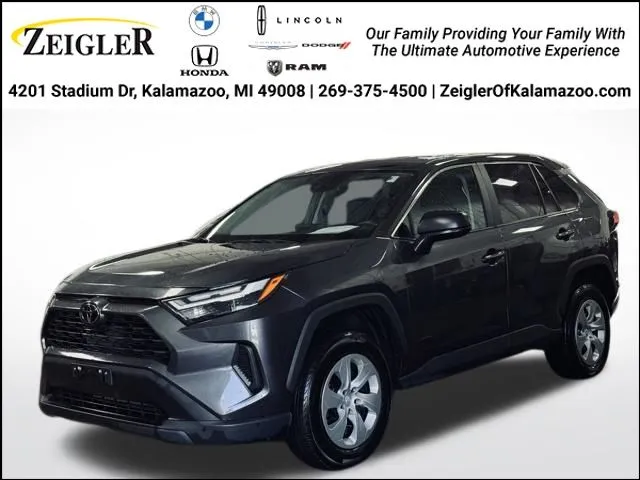 Gray 2024 Toyota RAV4 LE for sale in Kalamazoo, MI