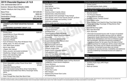 More photos of 2019 Chevrolet Equinox LS at Zeigler BMW of Kalamazoo, MI