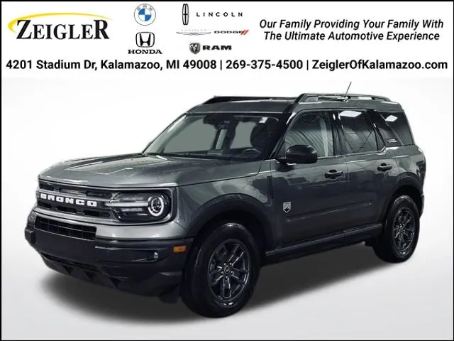 Gray 2023 Ford Bronco Sport Big Bend for sale in Kalamazoo, MI