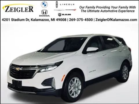 White 2023 Chevrolet Equinox LT for sale in Kalamazoo, MI