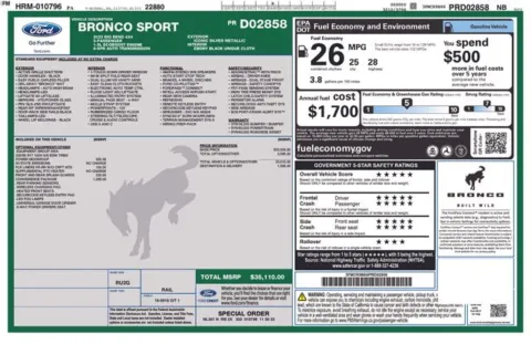 More photos of 2023 Ford Bronco Sport Big Bend at Zeigler BMW of Kalamazoo, MI