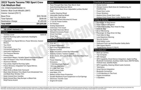 More photos of 2023 Toyota Tacoma at Zeigler BMW of Kalamazoo, MI