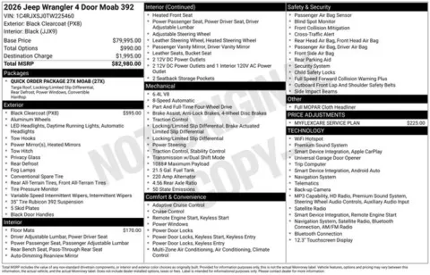 More photos of 2026 Jeep Wrangler 392 at Zeigler BMW of Kalamazoo, MI