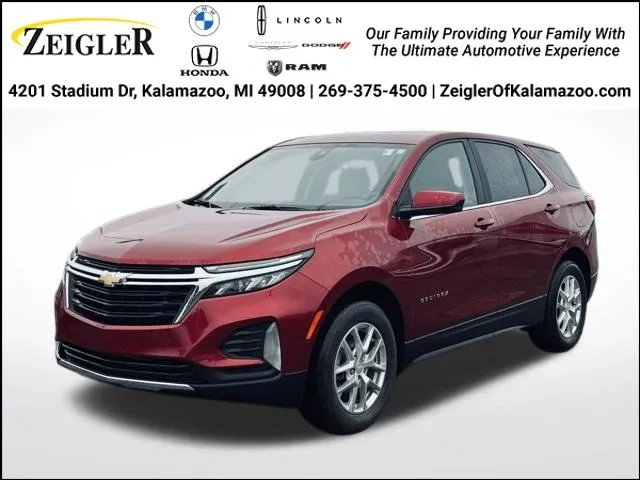 Red 2024 Chevrolet Equinox LT for sale in Kalamazoo, MI