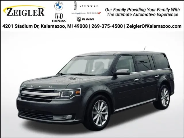 Gray 2015 Ford Flex Limited for sale in Kalamazoo, MI
