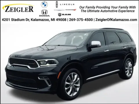 Black 2021 Dodge Durango Citadel for sale in Kalamazoo, MI