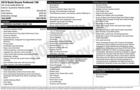 More photos of 2018 Buick Encore Preferred at Zeigler BMW of Kalamazoo, MI