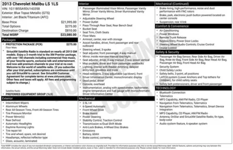 More photos of 2013 Chevrolet Malibu LS at Zeigler BMW of Kalamazoo, MI