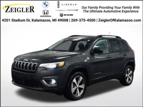 Gray 2022 Jeep Cherokee Limited for sale in Kalamazoo, MI