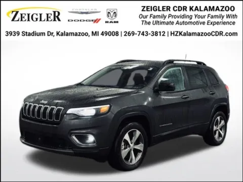 Gray 2022 Jeep Cherokee Limited for sale in Kalamazoo, MI