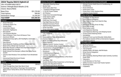 More photos of 2024 Toyota RAV4 Hybrid LE at Zeigler BMW of Kalamazoo, MI