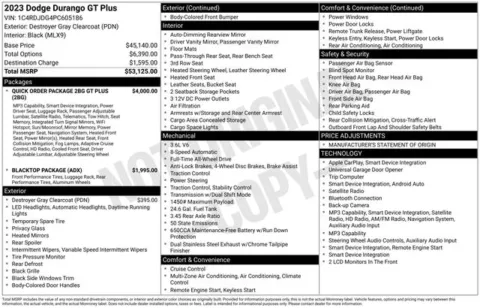 More photos of 2023 Dodge Durango GT Plus at Zeigler BMW of Kalamazoo, MI