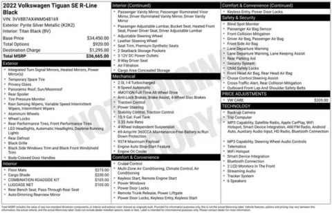 More photos of 2022 Volkswagen Tiguan 2.0T SE R-Line Black at Zeigler BMW of Kalamazoo, MI