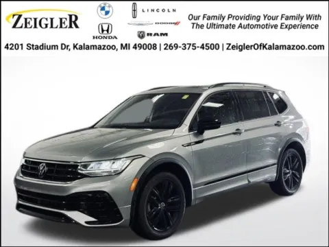 Silver 2022 Volkswagen Tiguan 2.0T SE R-Line Black for sale in Kalamazoo, MI
