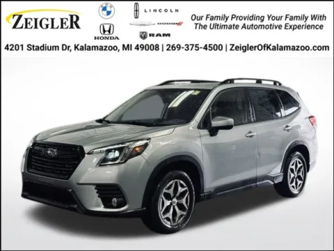 Silver 2023 Subaru Forester Premium for sale in Kalamazoo, MI