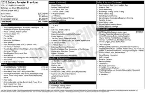 More photos of 2023 Subaru Forester Premium at Zeigler BMW of Kalamazoo, MI
