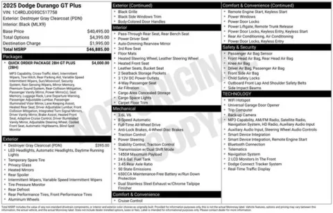 More photos of 2025 Dodge Durango GT Plus at Zeigler BMW of Kalamazoo, MI