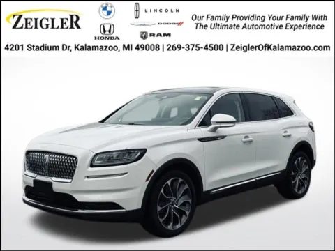 White 2022 Lincoln Nautilus Reserve for sale in Kalamazoo, MI