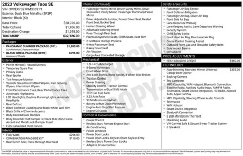 More photos of 2023 Volkswagen Taos 1.5T SE at Zeigler BMW of Kalamazoo, MI