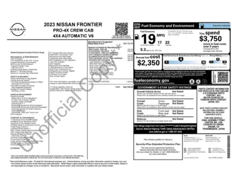 More photos of 2023 Nissan Frontier PRO-4X at Zeigler BMW of Kalamazoo, MI