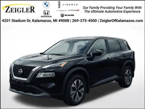 Black 2023 Nissan Rogue SV for sale in Kalamazoo, MI