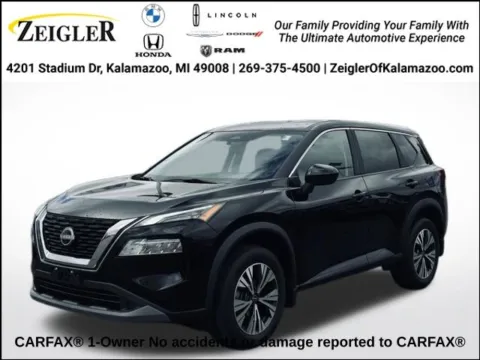 Black 2023 Nissan Rogue SV for sale in Kalamazoo, MI