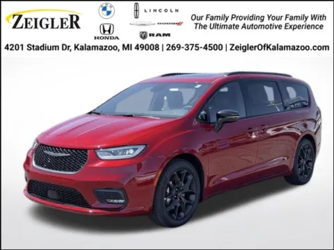 Red 2025 Chrysler Pacifica Limited for sale in Kalamazoo, MI