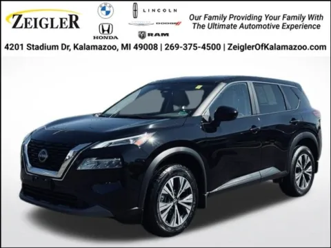 Black 2023 Nissan Rogue SV for sale in Kalamazoo, MI