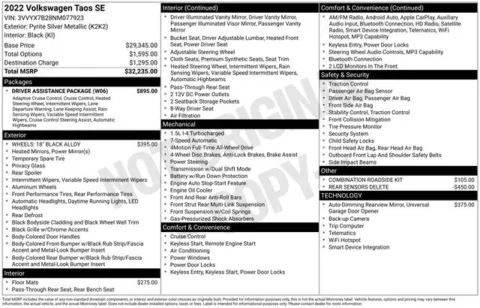 More photos of 2022 Volkswagen Taos 1.5T SE at Zeigler BMW of Kalamazoo, MI