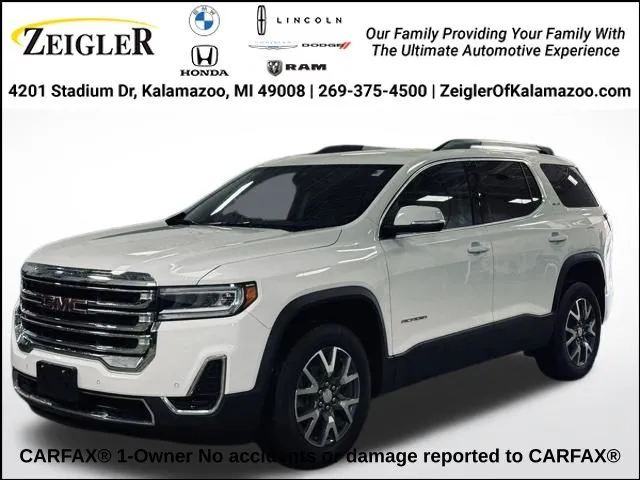 White 2023 GMC Acadia SLE for sale in Kalamazoo, MI