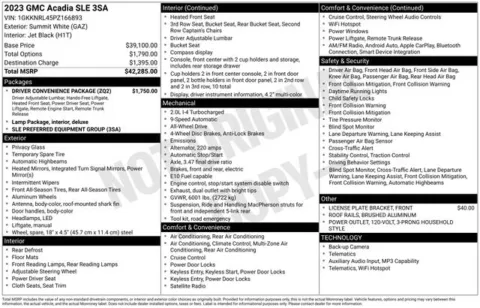 More photos of 2023 GMC Acadia SLE at Zeigler BMW of Kalamazoo, MI