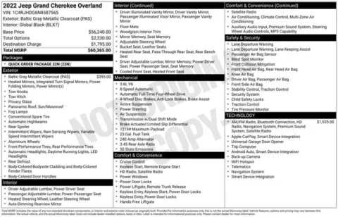 More photos of 2022 Jeep Grand Cherokee Overland at Zeigler BMW of Kalamazoo, MI