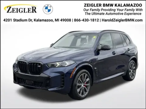 Blue 2024 BMW X5 M60i for sale in Kalamazoo, MI