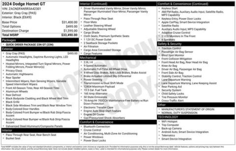 More photos of 2024 Dodge Hornet GT at Zeigler BMW of Kalamazoo, MI