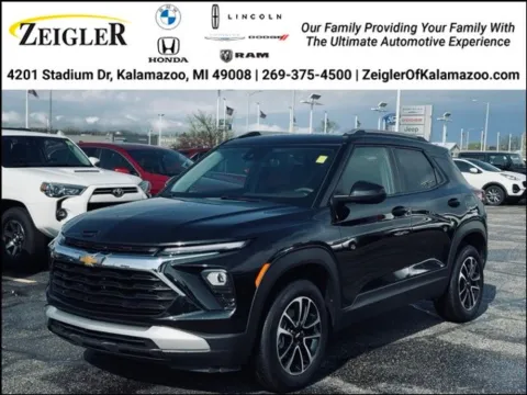 Black 2025 Chevrolet TrailBlazer LT for sale in Kalamazoo, MI