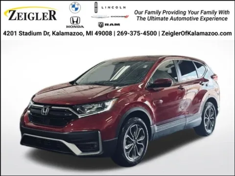 Red 2021 Honda CR-V EX for sale in Kalamazoo, MI