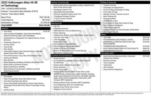 More photos of 2022 Volkswagen Atlas 3.6L V6 SE w/Technology at Zeigler BMW of Kalamazoo, MI