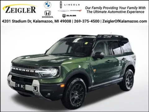 Green 2025 Ford Bronco Sport Badlands for sale in Kalamazoo, MI