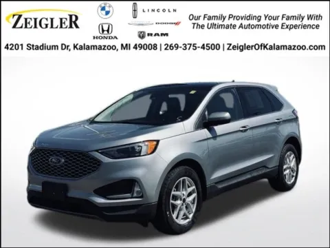 Silver 2024 Ford Edge SEL for sale in Kalamazoo, MI